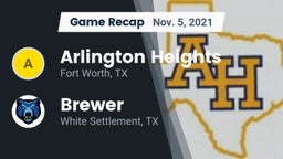 Recap: Arlington Heights  vs. Brewer  2021