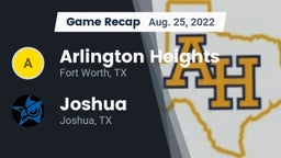 Recap: Arlington Heights  vs. Joshua  2022