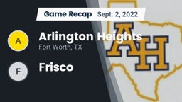 Recap: Arlington Heights  vs. Frisco 2022
