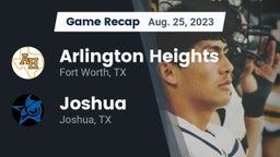 Recap: Arlington Heights  vs. Joshua  2023