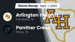 Recap: Arlington Heights  vs. Panther Creek  2023