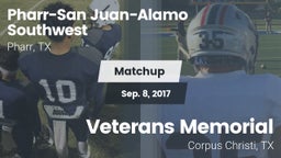 Matchup: PSJA Southwest vs. Veterans Memorial 2017