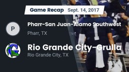 Recap: Pharr-San Juan-Alamo Southwest  vs. Rio Grande City-Grulla  2017