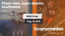 Matchup: PSJA Southwest vs. Economedes  2019