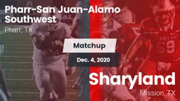 Matchup: PSJA Southwest vs. Sharyland  2020