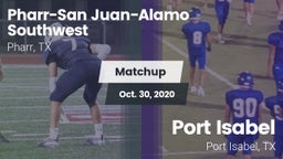 Matchup: PSJA Southwest vs. Port Isabel  2020