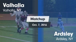 Matchup: Valhalla  vs. Ardsley  2016