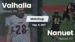 Matchup: Valhalla  vs. Nanuet  2017