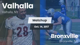 Matchup: Valhalla  vs. Bronxville  2017