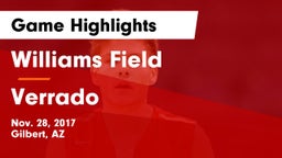 Williams Field  vs Verrado  Game Highlights - Nov. 28, 2017
