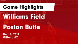 Williams Field  vs Poston Butte  Game Highlights - Dec. 8, 2017