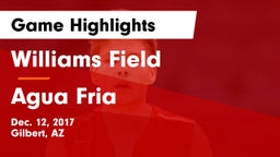 Williams Field  vs Agua Fria  Game Highlights - Dec. 12, 2017