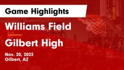 Williams Field  vs Gilbert High Game Highlights - Nov. 20, 2023