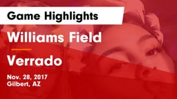 Williams Field  vs Verrado  Game Highlights - Nov. 28, 2017