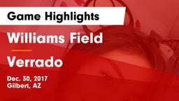 Williams Field  vs Verrado  Game Highlights - Dec. 30, 2017