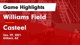 Williams Field  vs Casteel  Game Highlights - Jan. 29, 2021