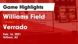 Williams Field  vs Verrado Game Highlights - Feb. 16, 2021