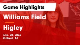 Williams Field  vs Higley  Game Highlights - Jan. 20, 2023
