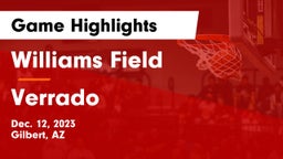 Williams Field  vs Verrado  Game Highlights - Dec. 12, 2023