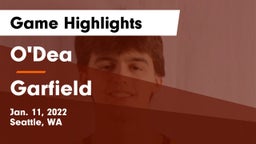 O'Dea  vs Garfield  Game Highlights - Jan. 11, 2022