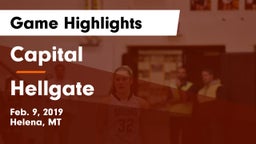 Capital  vs Hellgate  Game Highlights - Feb. 9, 2019