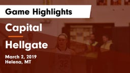 Capital  vs Hellgate Game Highlights - March 2, 2019