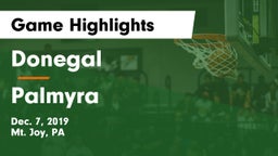 Donegal  vs Palmyra Game Highlights - Dec. 7, 2019