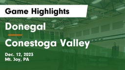 Donegal  vs Conestoga Valley  Game Highlights - Dec. 12, 2023