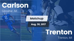 Matchup: Carlson  vs. Trenton  2016