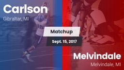 Matchup: Carlson  vs. Melvindale  2017
