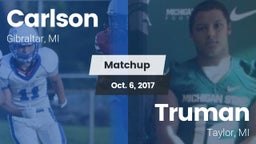 Matchup: Carlson  vs. Truman  2016