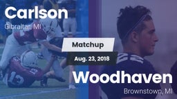 Matchup: Carlson  vs. Woodhaven  2018