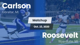 Matchup: Carlson  vs. Roosevelt  2020