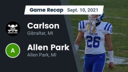 Recap: Carlson  vs. Allen Park  2021