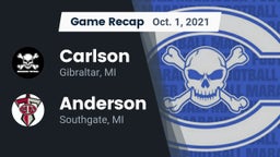 Recap: Carlson  vs. Anderson  2021