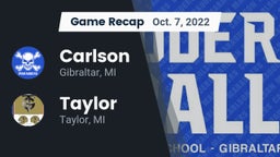 Recap: Carlson  vs. Taylor  2022