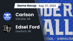 Recap: Carlson  vs. Edsel Ford  2023