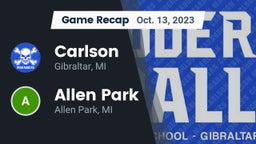 Recap: Carlson  vs. Allen Park  2023