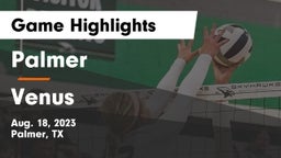 Palmer  vs Venus Game Highlights - Aug. 18, 2023