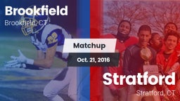 Matchup: Brookfield High vs. Stratford  2016