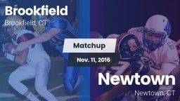 Matchup: Brookfield High vs. Newtown  2016