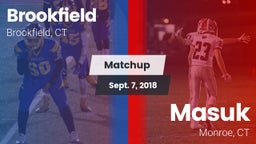 Matchup: Brookfield High vs. Masuk  2018