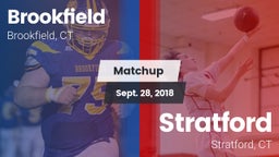 Matchup: Brookfield High vs. Stratford  2018