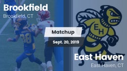 Matchup: Brookfield High vs. East Haven  2019