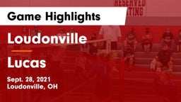 Loudonville  vs Lucas Game Highlights - Sept. 28, 2021