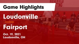 Loudonville  vs Fairport  Game Highlights - Oct. 19, 2021