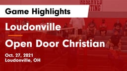 Loudonville  vs Open Door Christian Game Highlights - Oct. 27, 2021