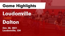 Loudonville  vs Dalton Game Highlights - Oct. 30, 2021