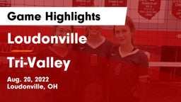Loudonville  vs Tri-Valley  Game Highlights - Aug. 20, 2022