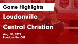 Loudonville  vs Central Christian  Game Highlights - Aug. 30, 2022
